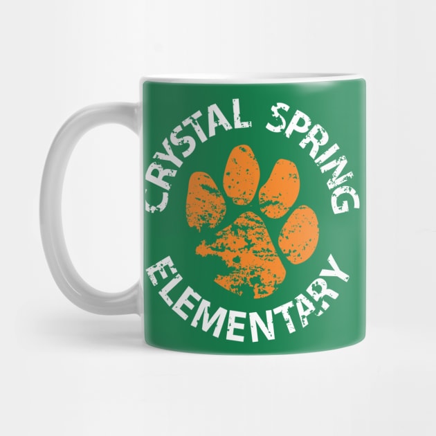 Crystal Spring Elementary Orange Logo by CrystalSpringElem